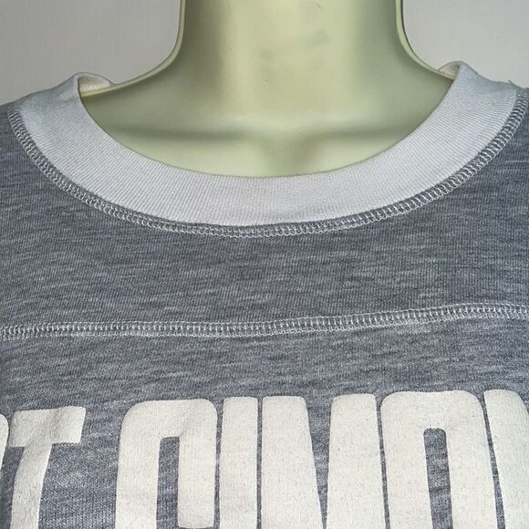 Vtg 80s St Simons Island gray short sleeved sweatshirt - Picture 5 of 7